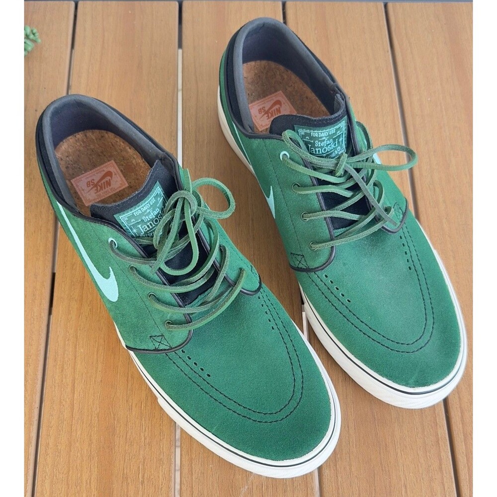 Nike SB Zoom Stefan Janoski OG Men’s 12 Gorge Green Suede Skate Shoes DV5475-300
